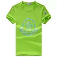 moncler cotton jersey t-shirt figure paint logo